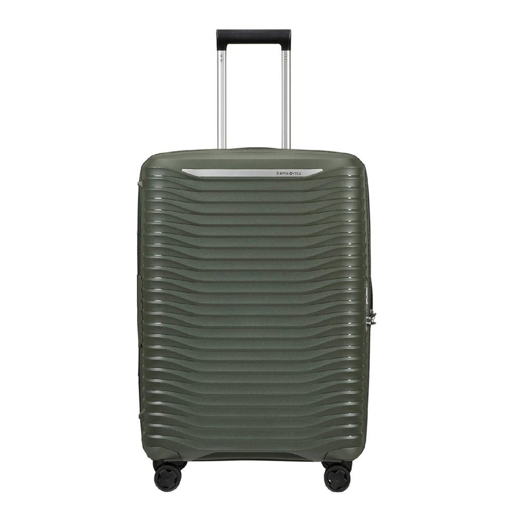Samsonite trolley Upscape 68 cm. Expandable grijsgroen