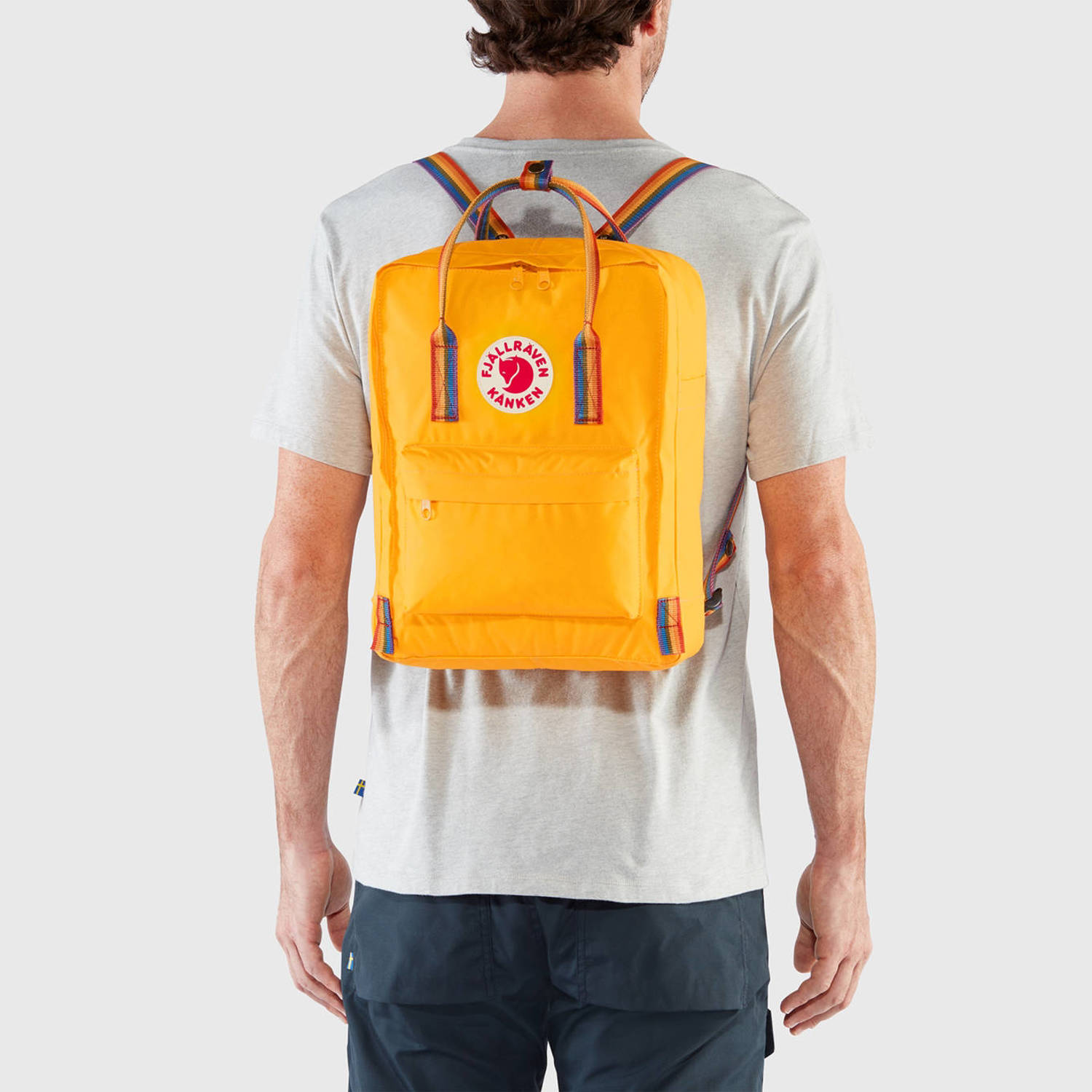 Fjällräven rugzak Kanken zwart multi