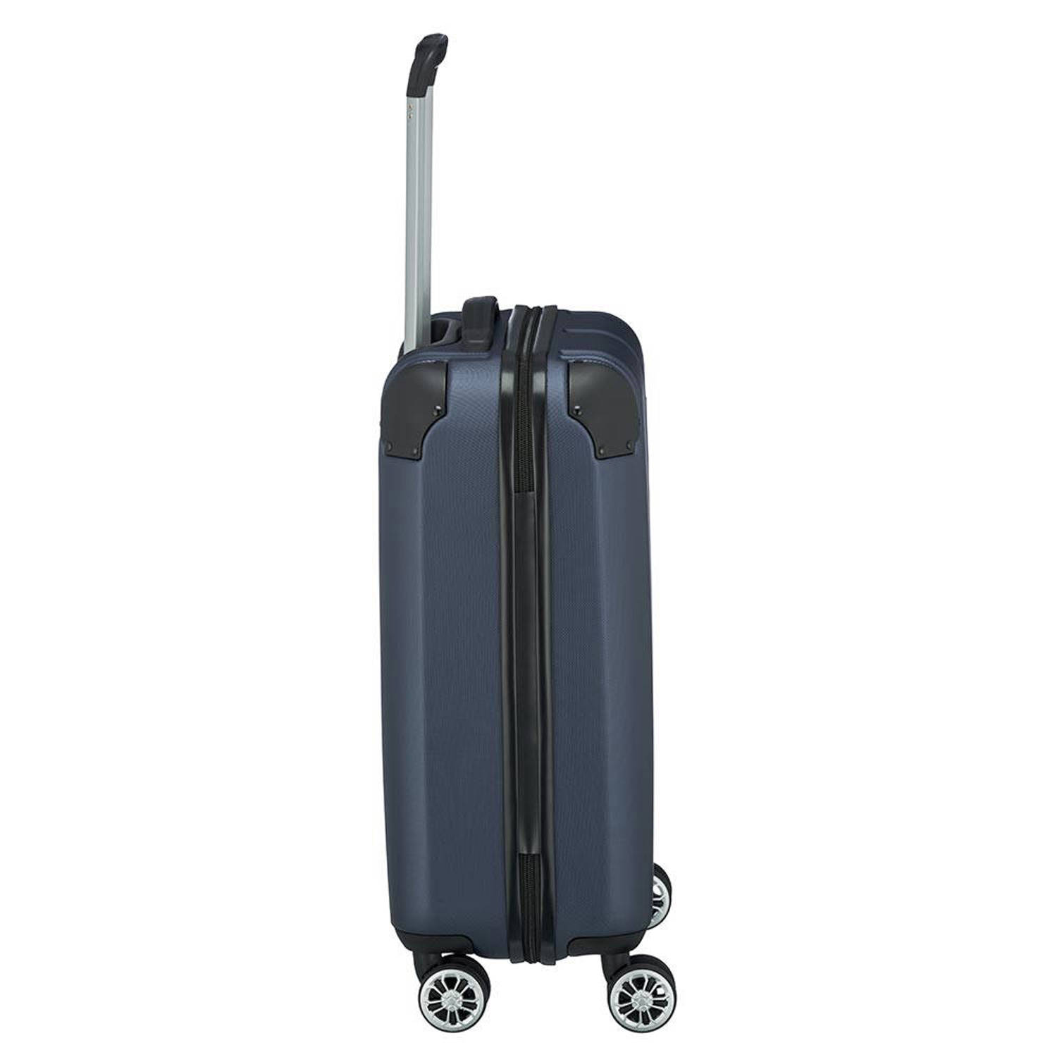 Travelite trolley City 55 cm. donkerblauw