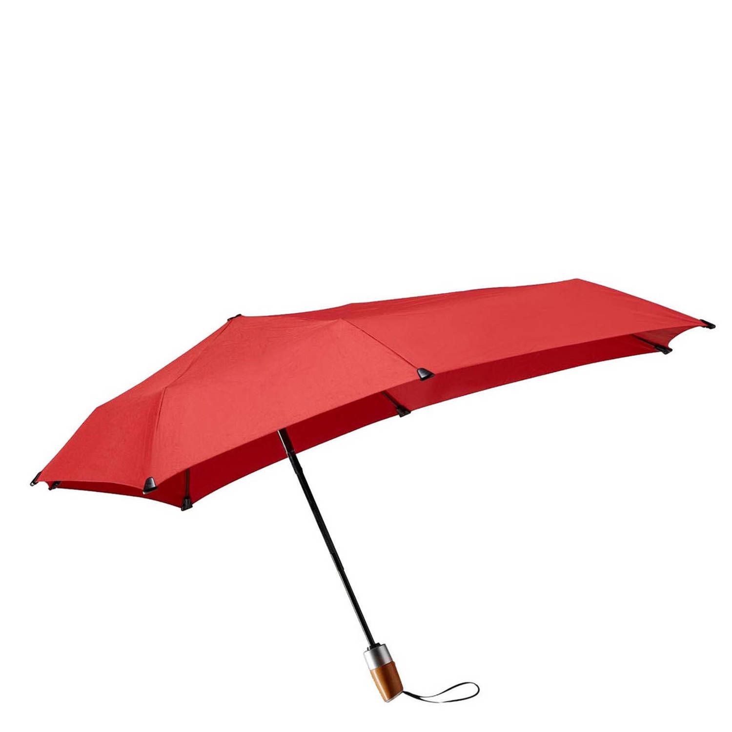 Senz opvouwbare stormparaplu Automatic Deluxe rood