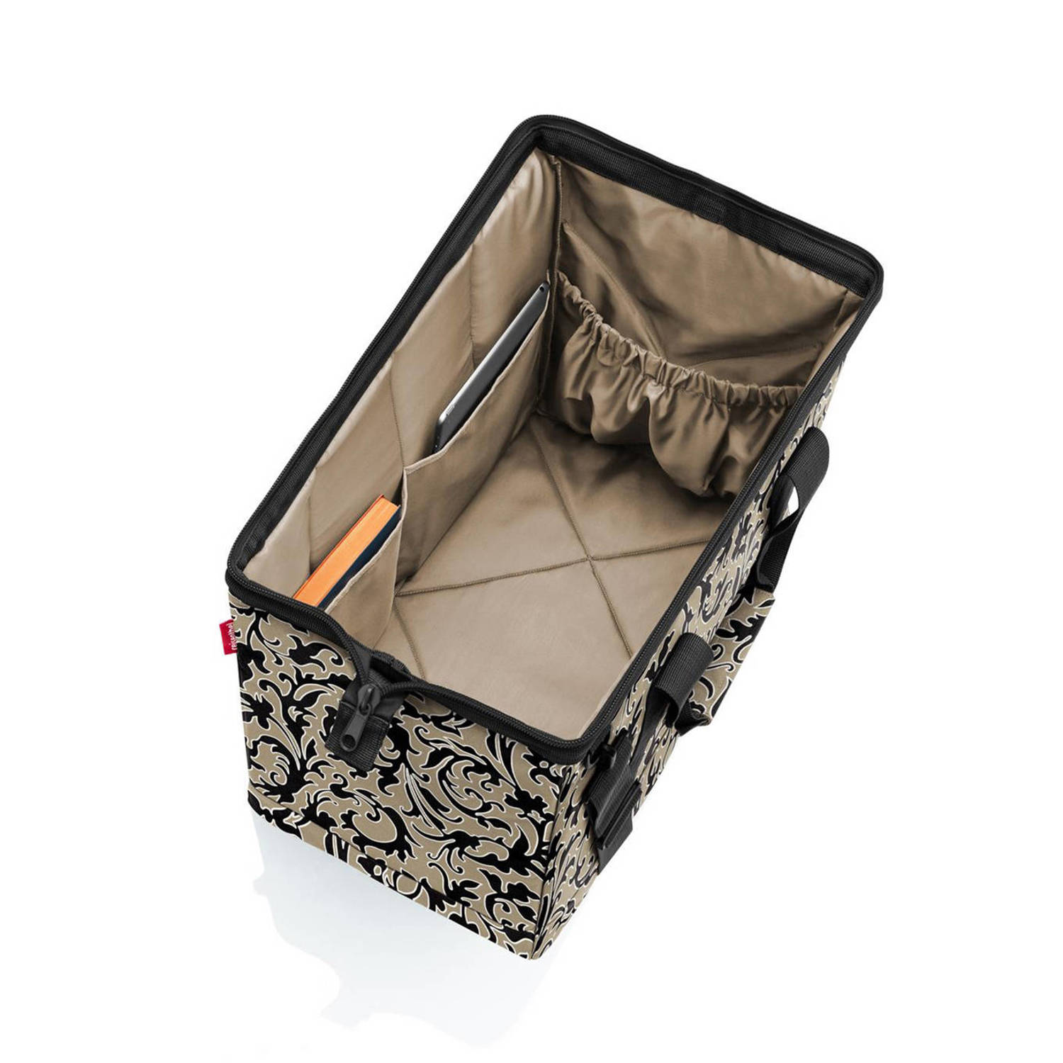 Reisenthel reistas Travelling Allrounder L zwart goudkleurig