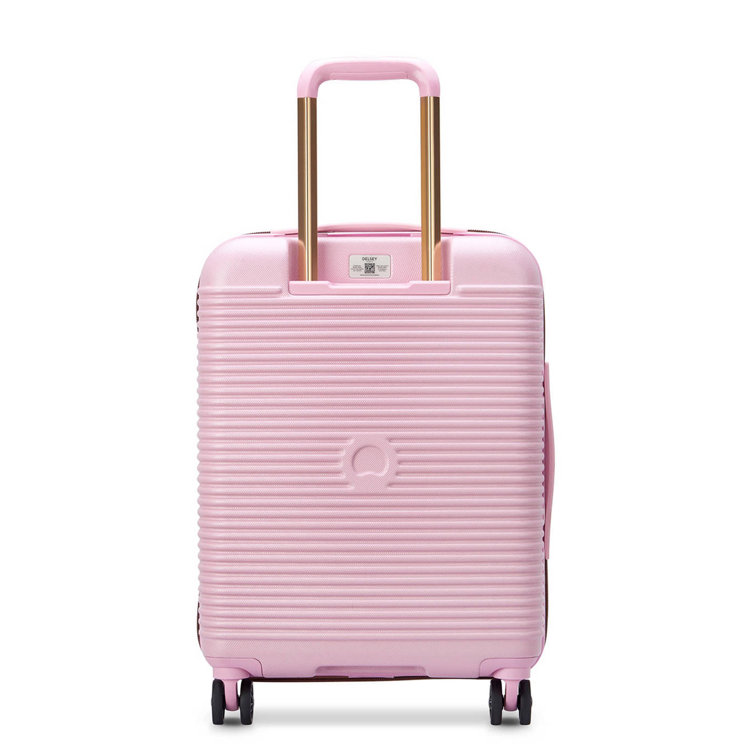 Delsey trolley Freestyle 55 cm. lichtroze