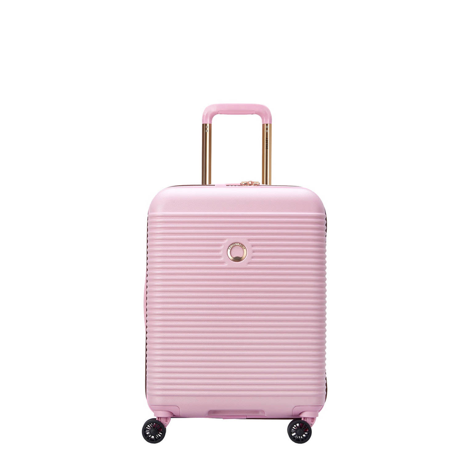 Delsey trolley Freestyle 55 cm. lichtroze