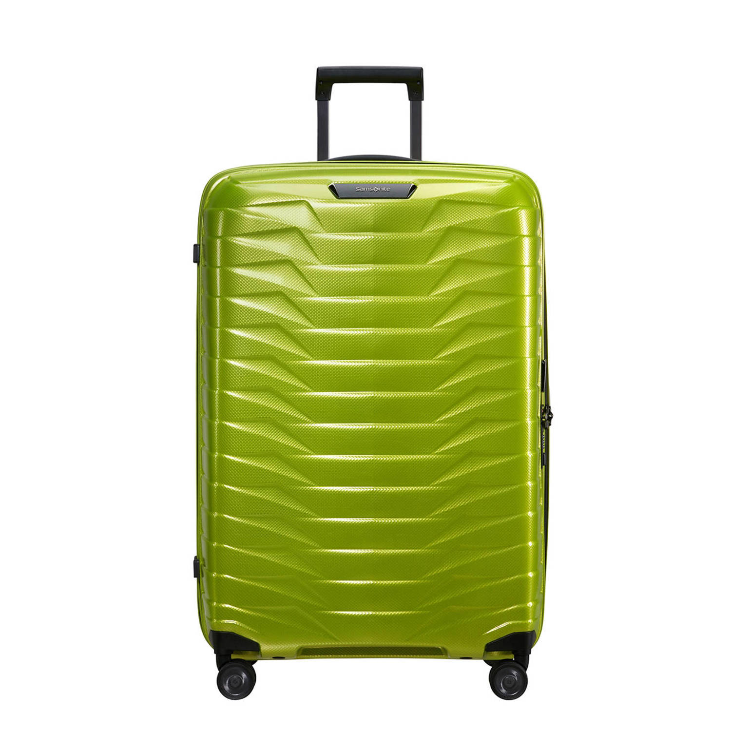 Samsonite trolley Proxis 75 cm. limegroen