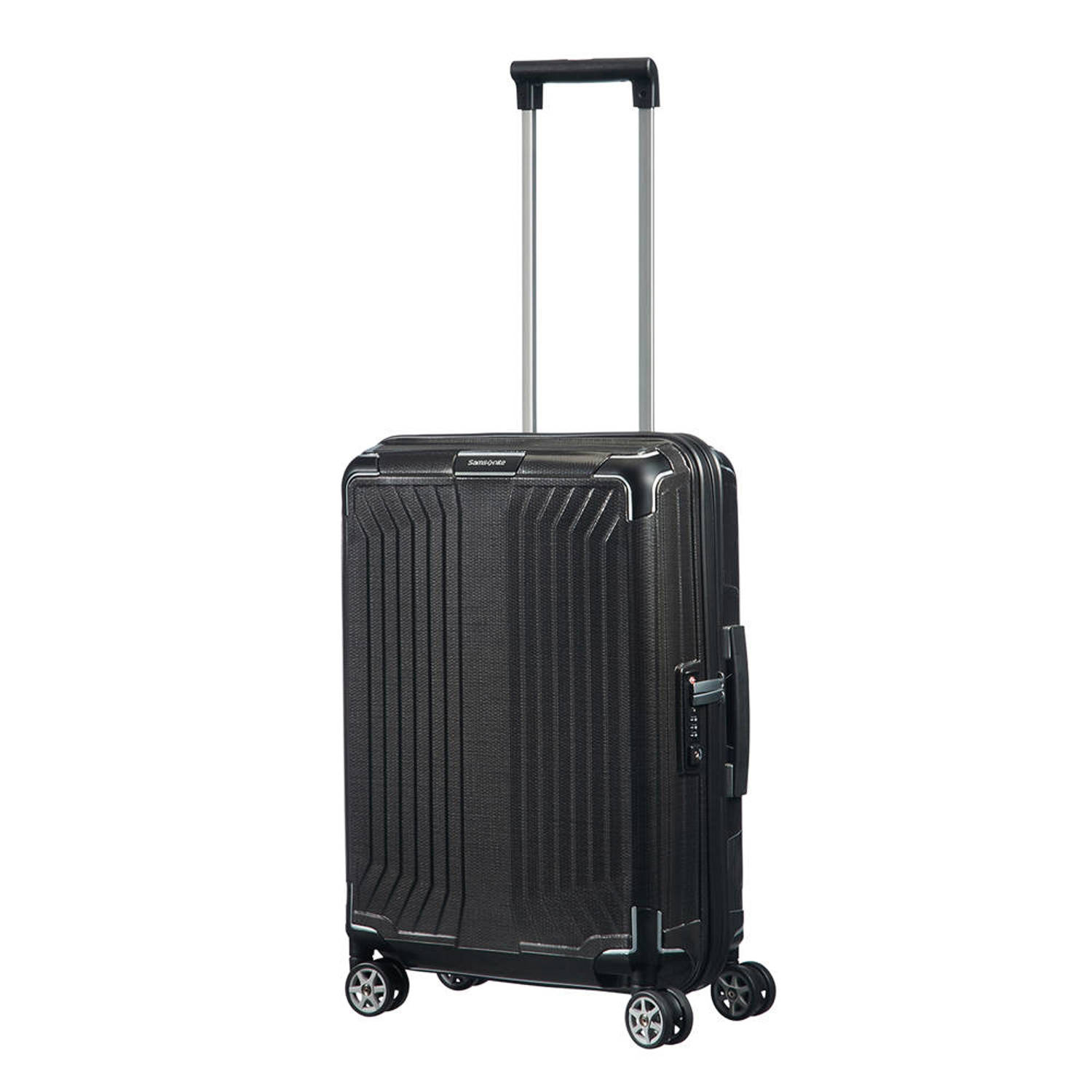 Samsonite trolley Lite-Box 55 cm. zwart