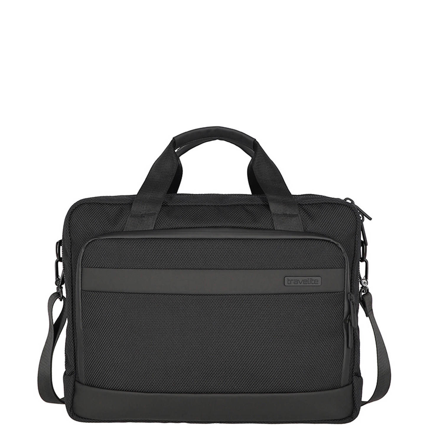 Travelite 15.6 inch laptoptas Meet zwart