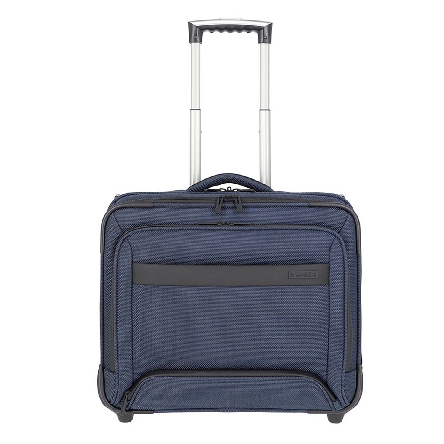Travelite 15.6 inch laptop business trolley donkerblauw