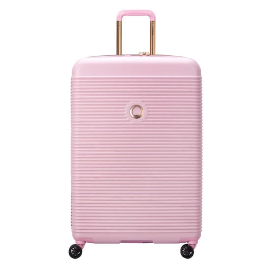 roze koffers dames