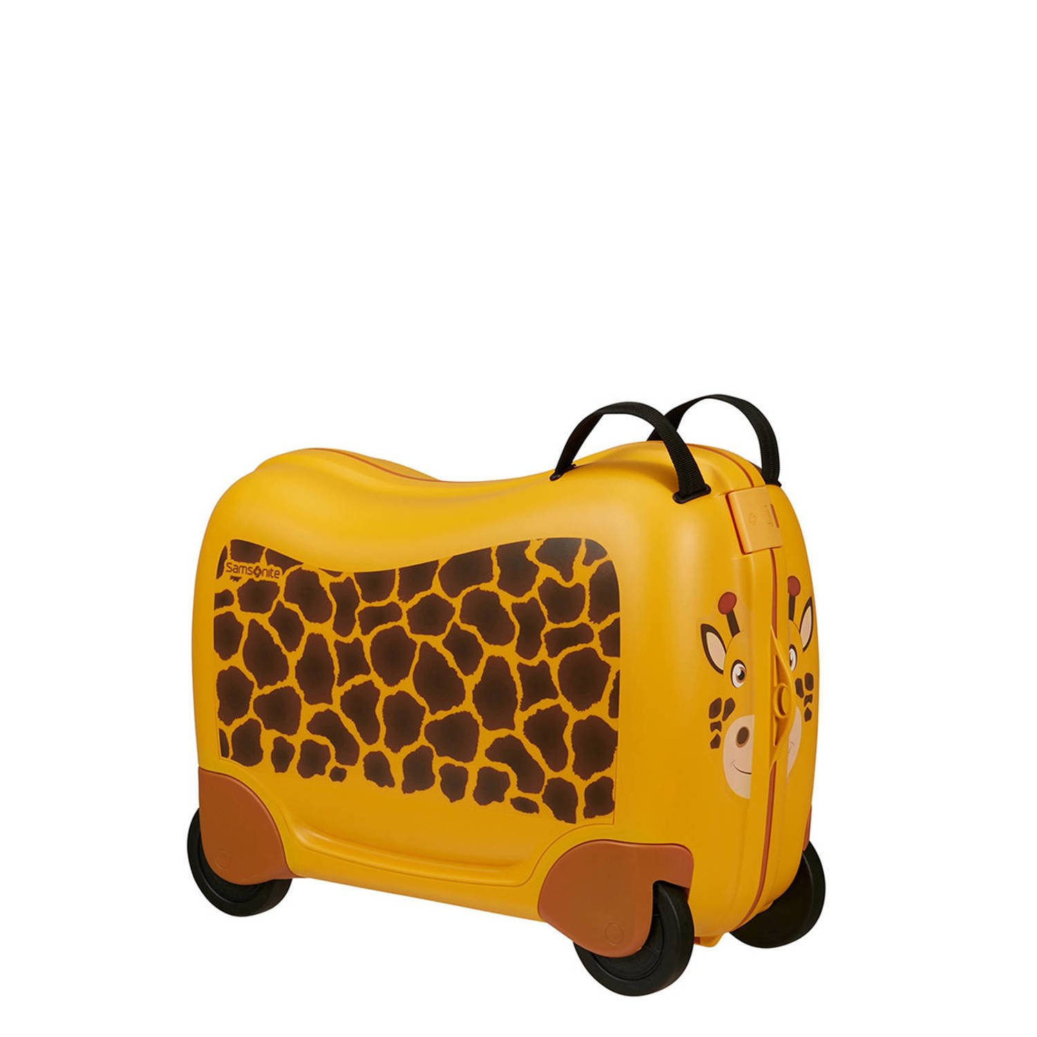 Samsonite Kinderkoffer Dream2Go Ride-on Trolley Giraffe Kinder reis koffer handbagage om op te zitten en te trekken