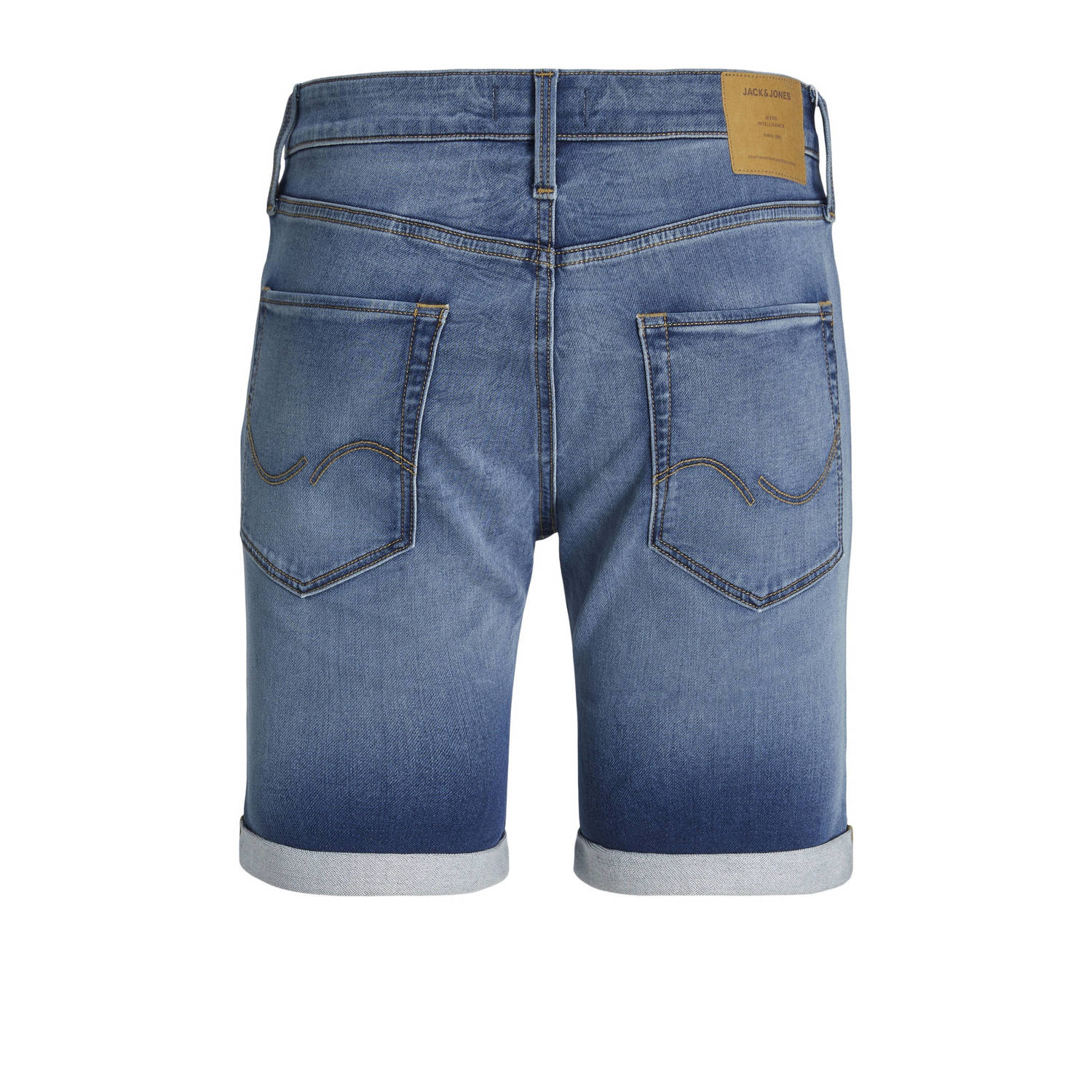 JACK & JONES JUNIOR denim short JJIRICK JJICON blue denim 381