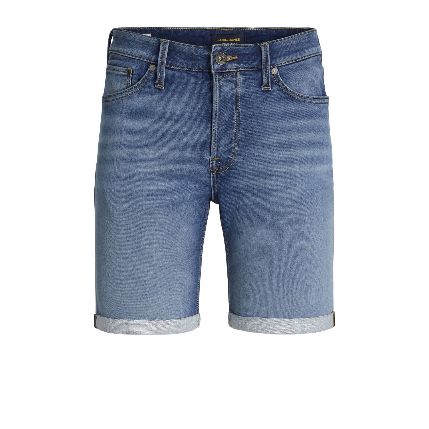 JACK & JONES JUNIOR denim short JJIRICK JJICON blue denim 381