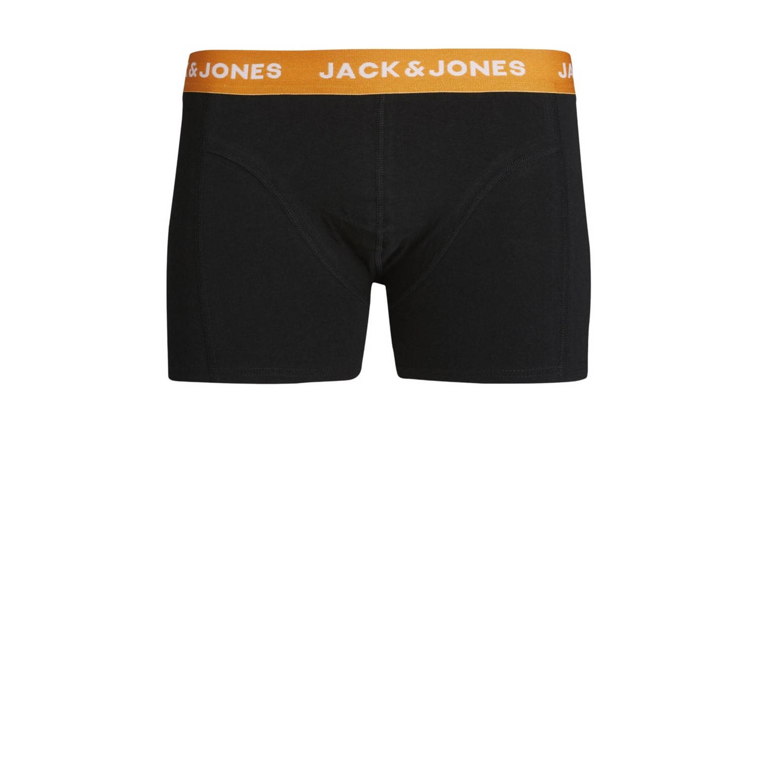 JACK & JONES JUNIOR boxershort JACGAB set van 3 zwart multicolor