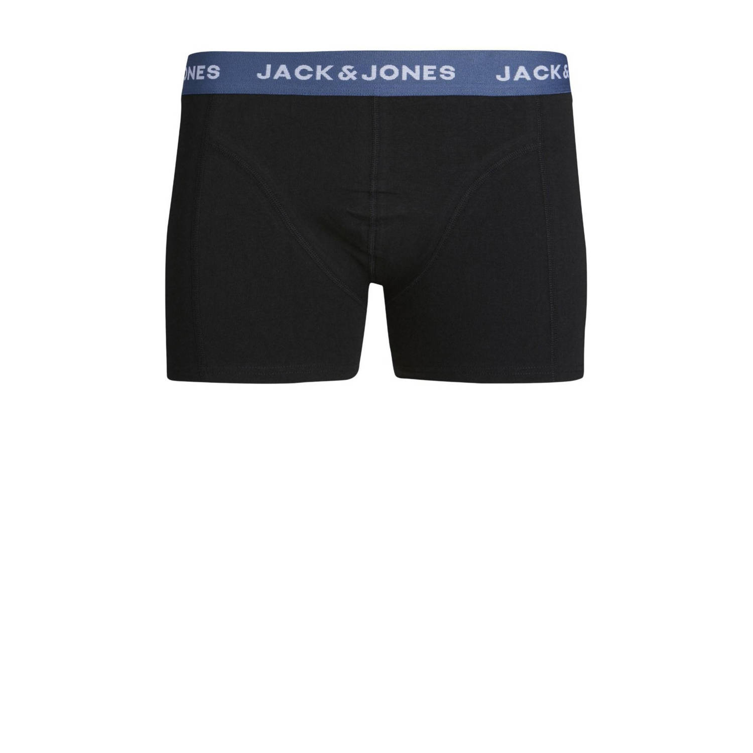 JACK & JONES JUNIOR boxershort JACGAB set van 3 zwart multicolor
