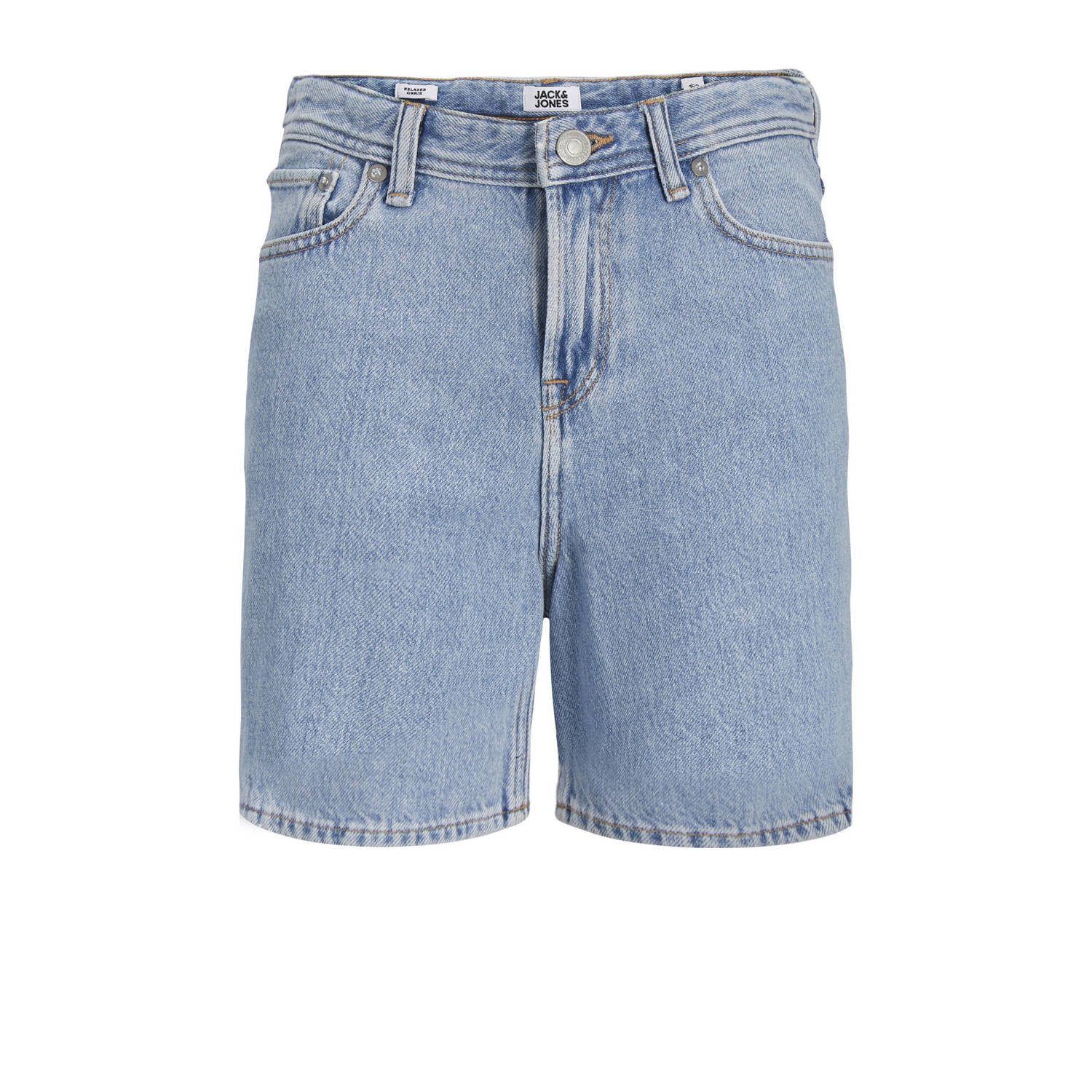 Jack & jones JUNIOR denim short JJICHRIS JJORIGINAL blue denim Korte broek Blauw 140