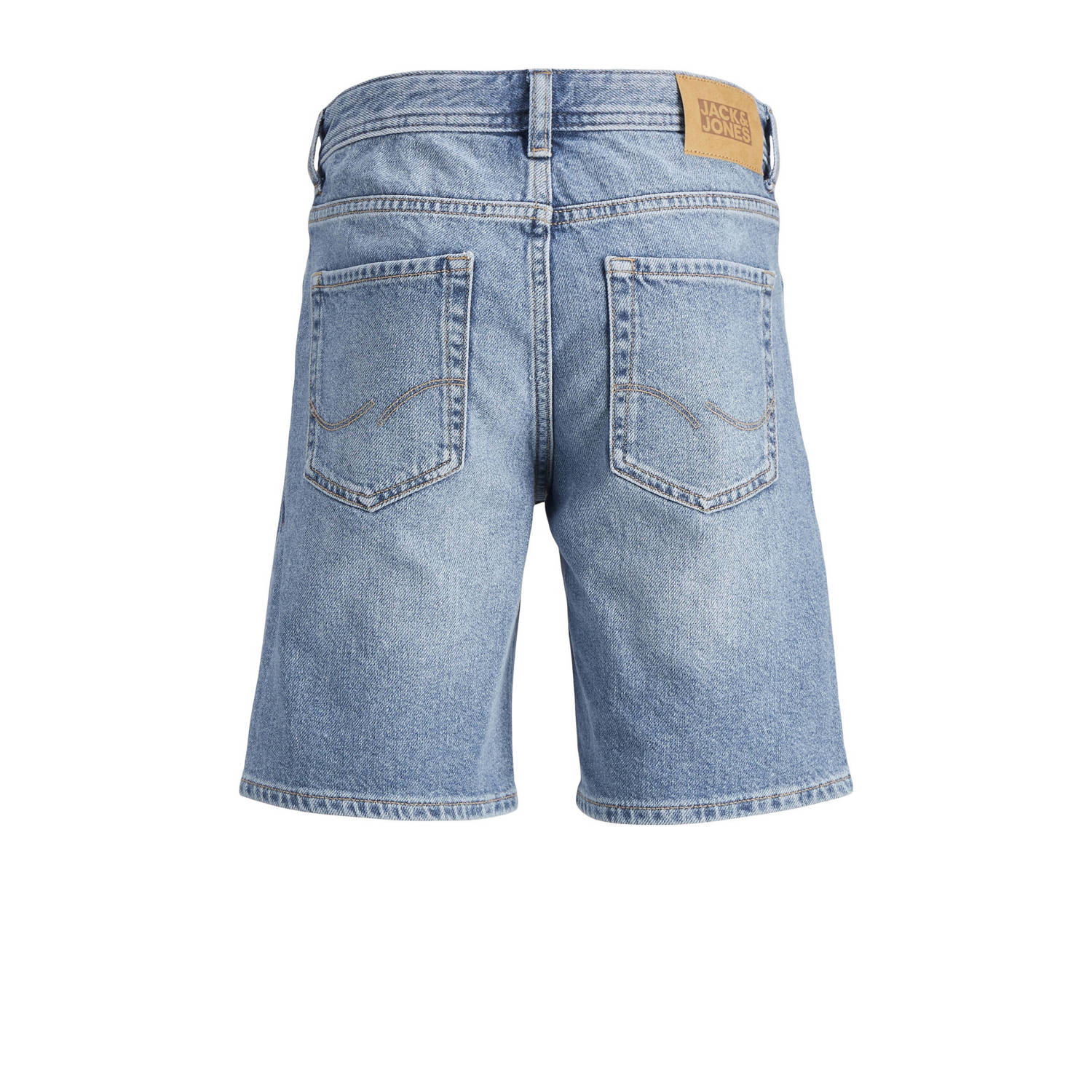 JACK & JONES JUNIOR denim short JJICHRIS JJORIGINAL blue denim