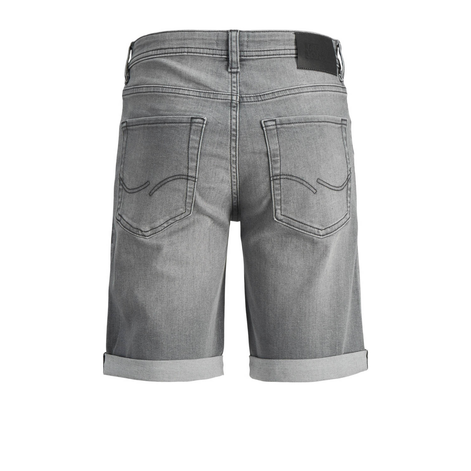 JACK & JONES JUNIOR denim short JJIRICK JJIORIGINAL grey denim