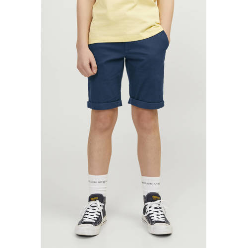 JACK & JONES JUNIOR chino short JPSTDAVID JJCHINO navy blazer afbeelding