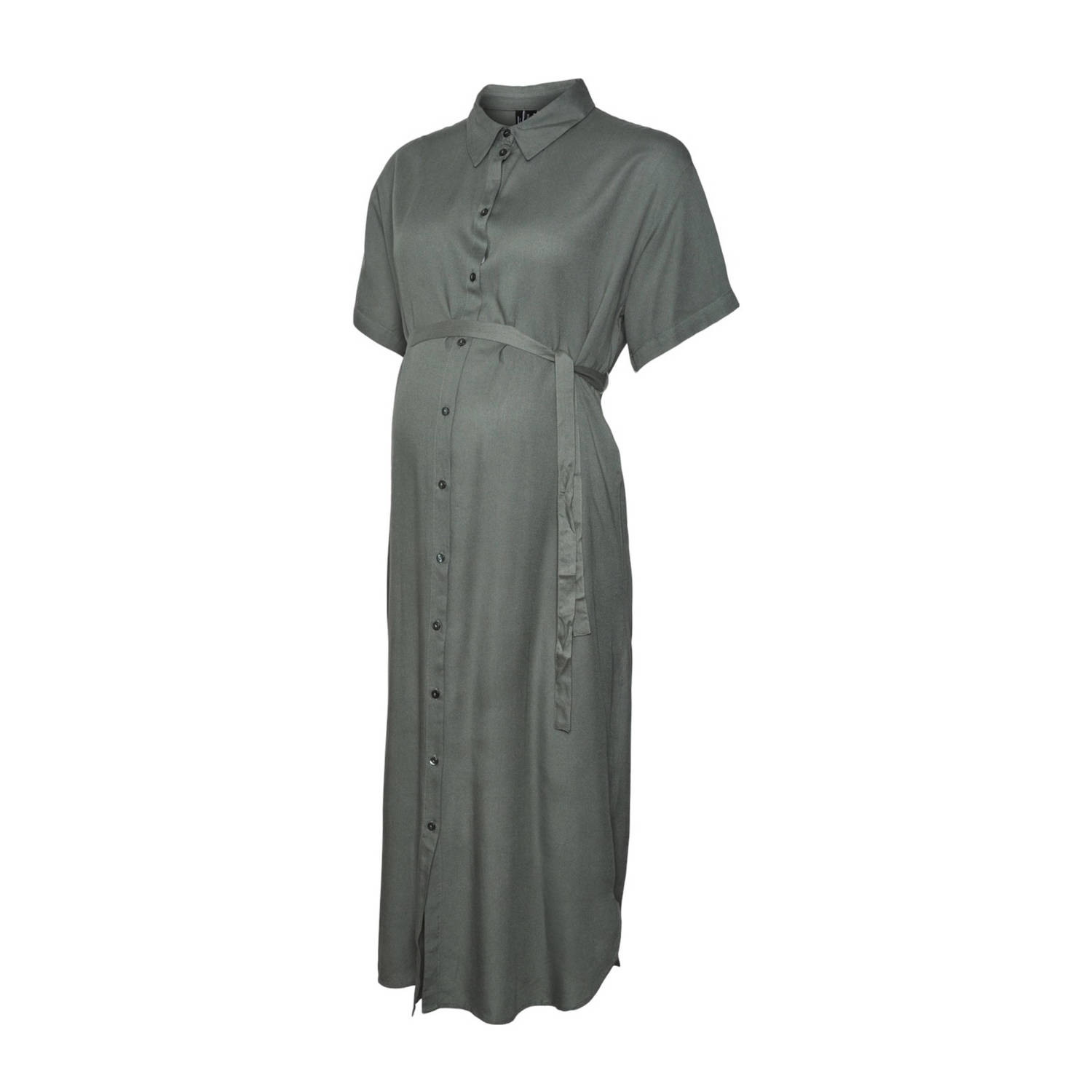 VERO MODA MATERNITY zwangerschapsjurk VMMBUMPY groen