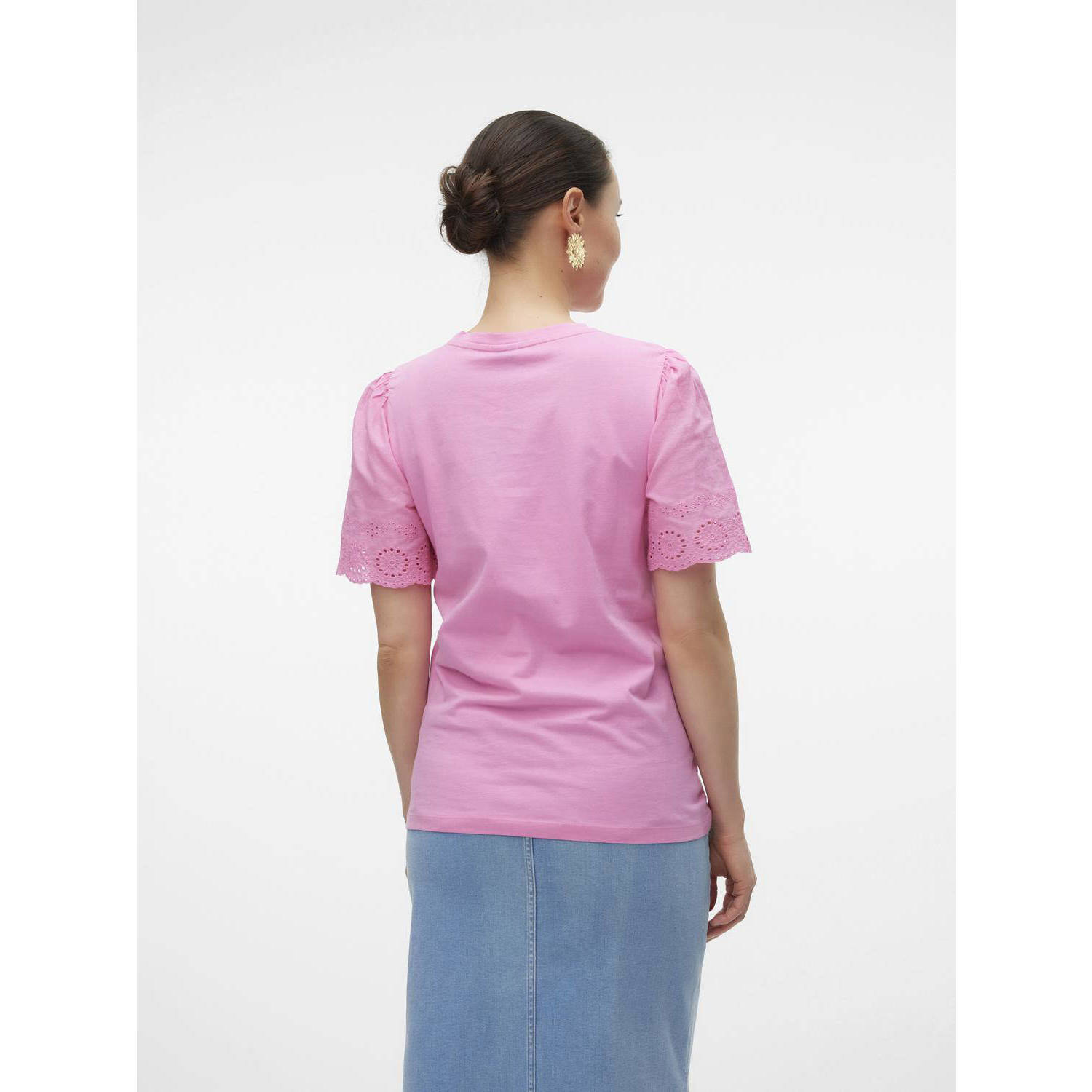 VERO MODA MATERNITY zwangerschapsblouse VMMEMILY roze