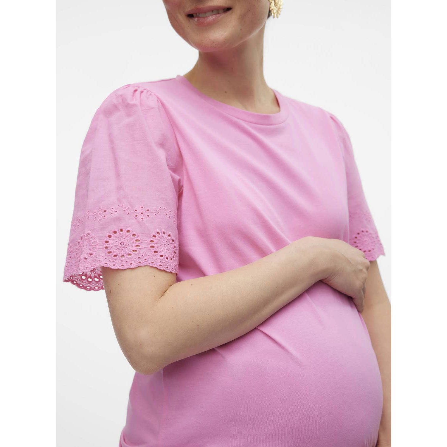 VERO MODA MATERNITY zwangerschapsblouse VMMEMILY roze