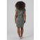 VERO MODA MATERNITY zwangerschapsjurk - groen/zwart (set van 2)