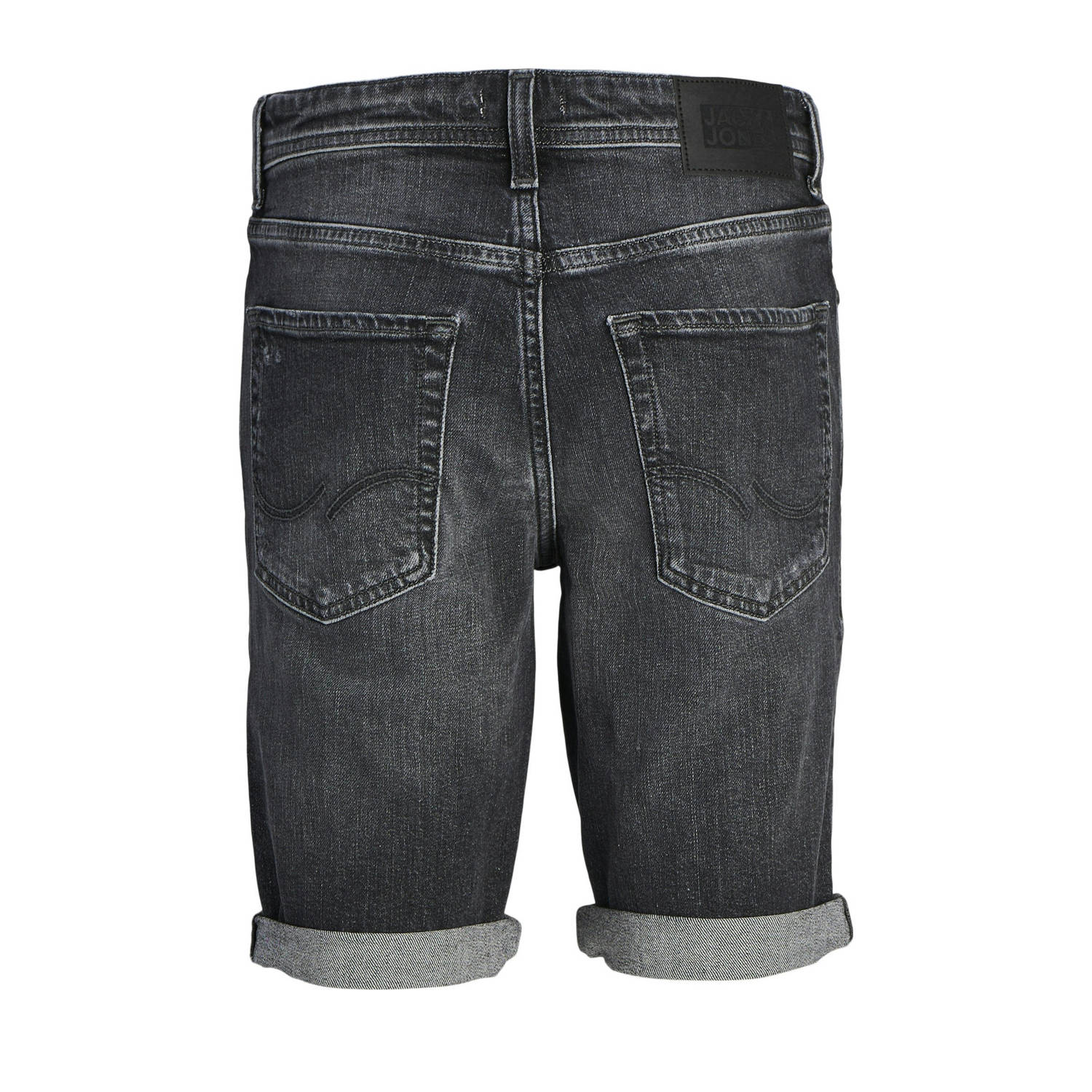 JACK & JONES JUNIOR denim short JJIRICK JJORIGINAL black denim