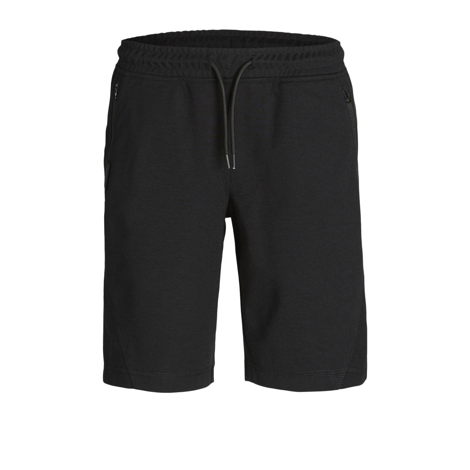 Jack & jones JUNIOR sweatshort JPSTENCLOUD zwart Korte broek Effen 152