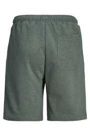 thumbnail: JACK & JONES JUNIOR sweatshort JPSTVESTERBRO met tekst kakigroen