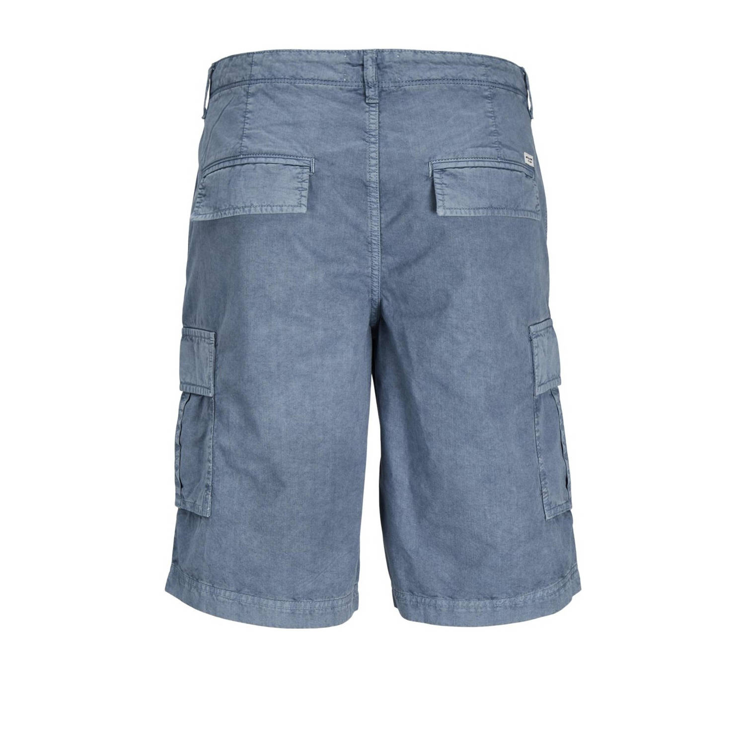 JACK & JONES JUNIOR loose fit cargo short JPSTCOLE JJCAMPAIGN lichtblauw