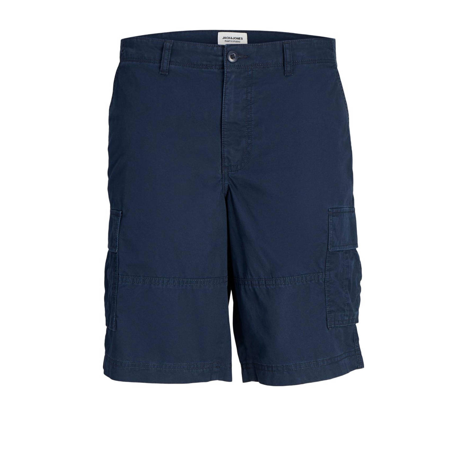 Jack & jones JUNIOR loose fit cargo short JPSTCOLE JJCAMPAIGN donkerblauw Korte broek Jongens Katoen 140