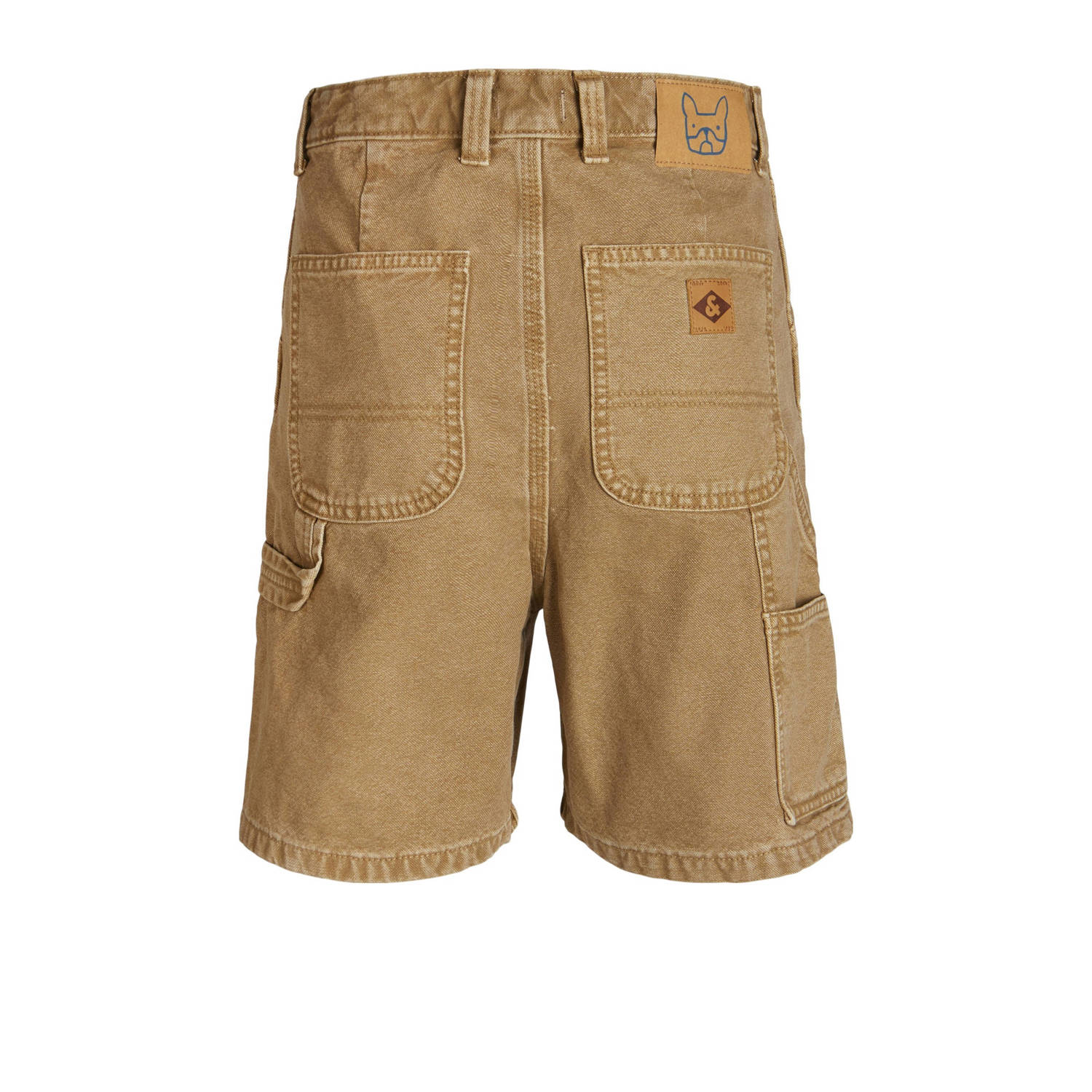 JACK & JONES JUNIOR regular fit casual short JJITONY lichtbruin