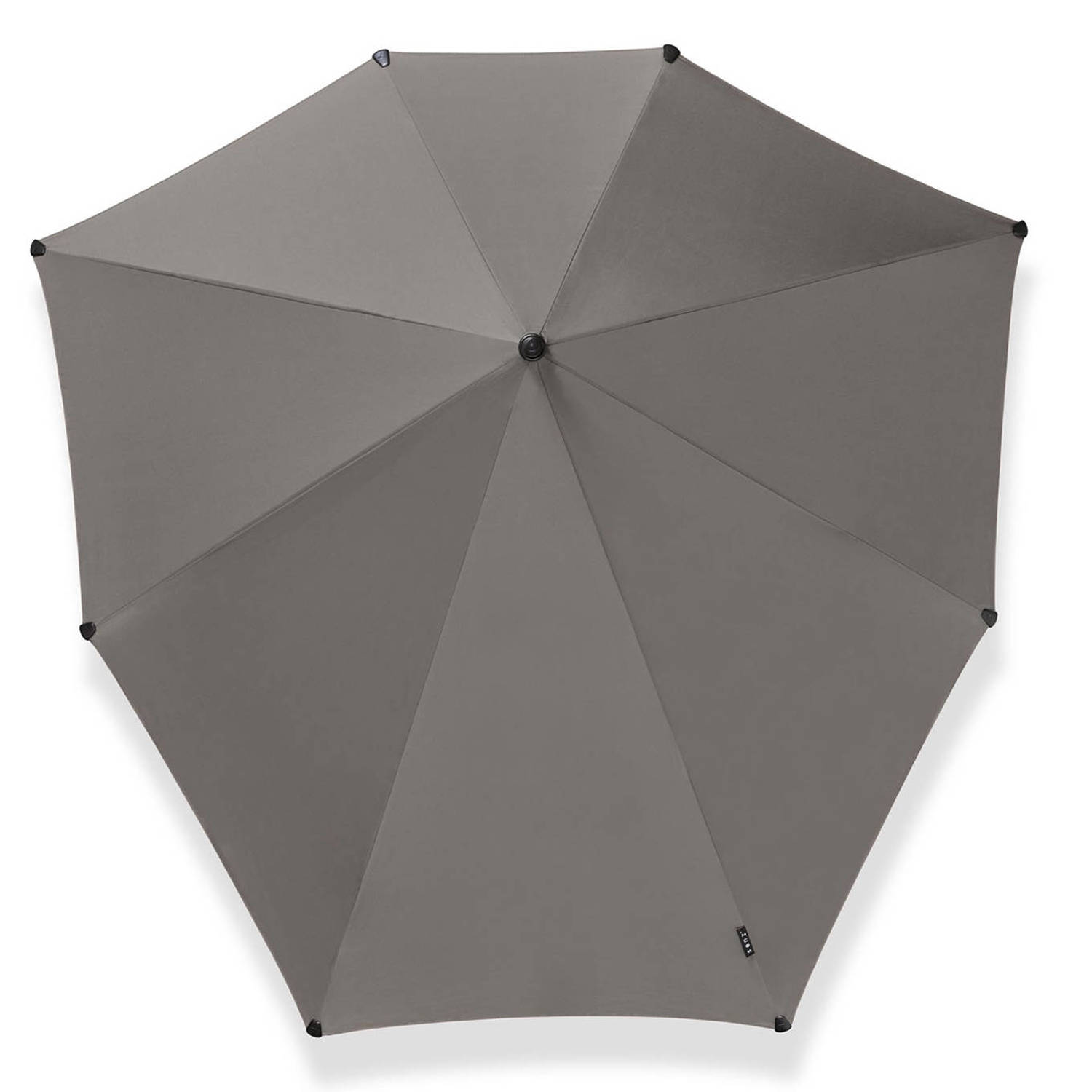 Senz stormparaplu XXL Stick silk grey