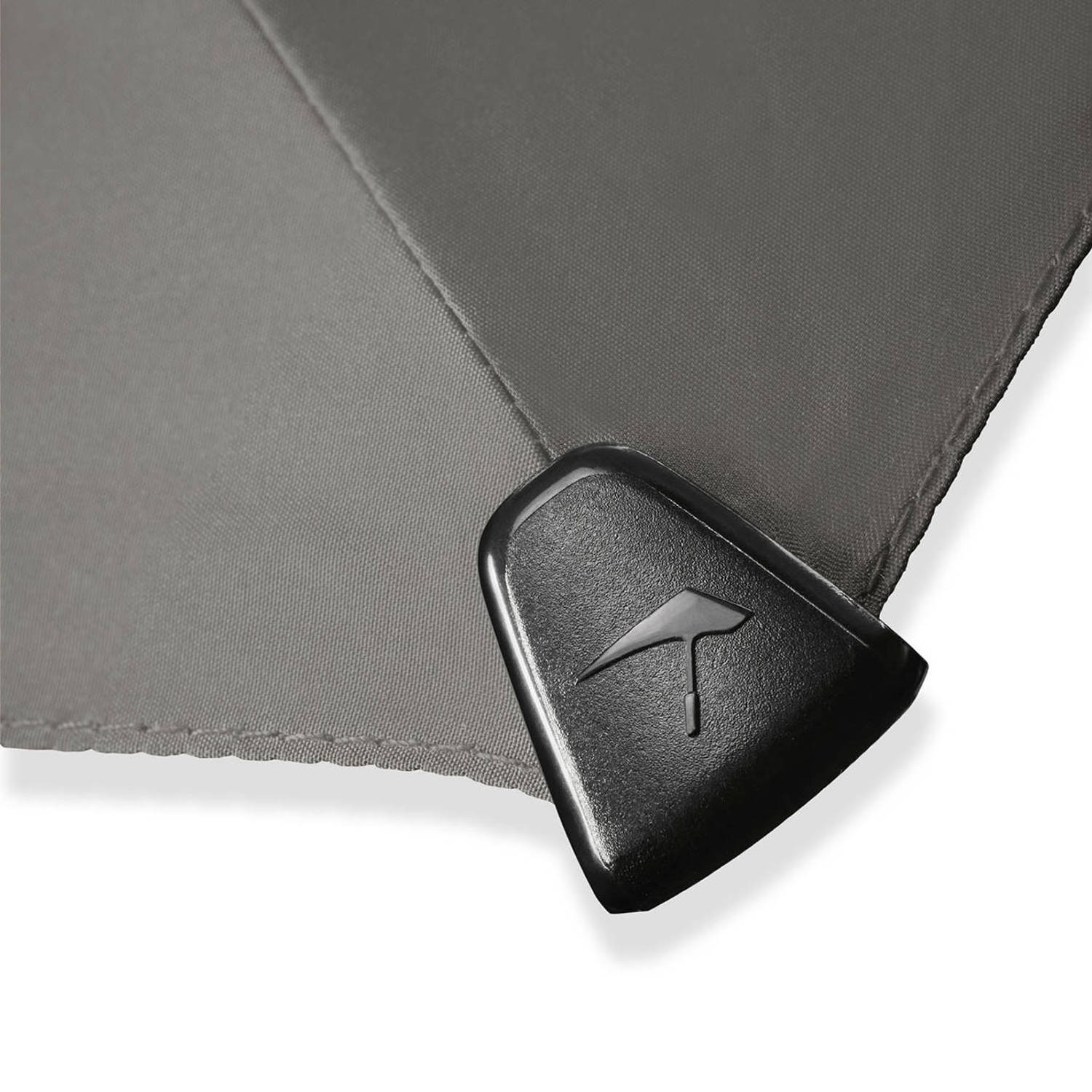 Senz stormparaplu XXL Stick silk grey
