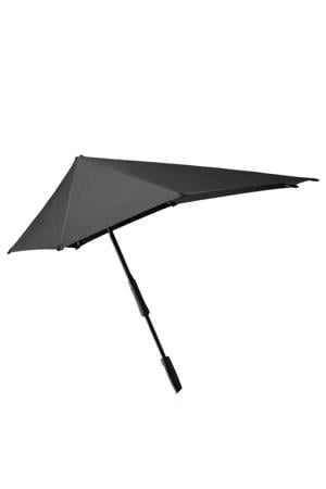 stormparaplu Large Stick pure black