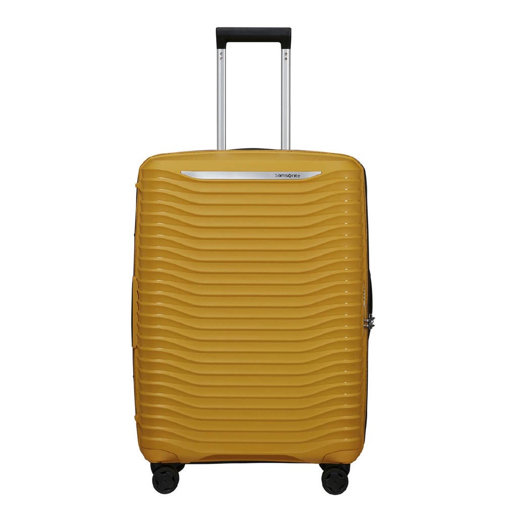 Samsonite trolley Upscape 68 cm. Expandable okergeel