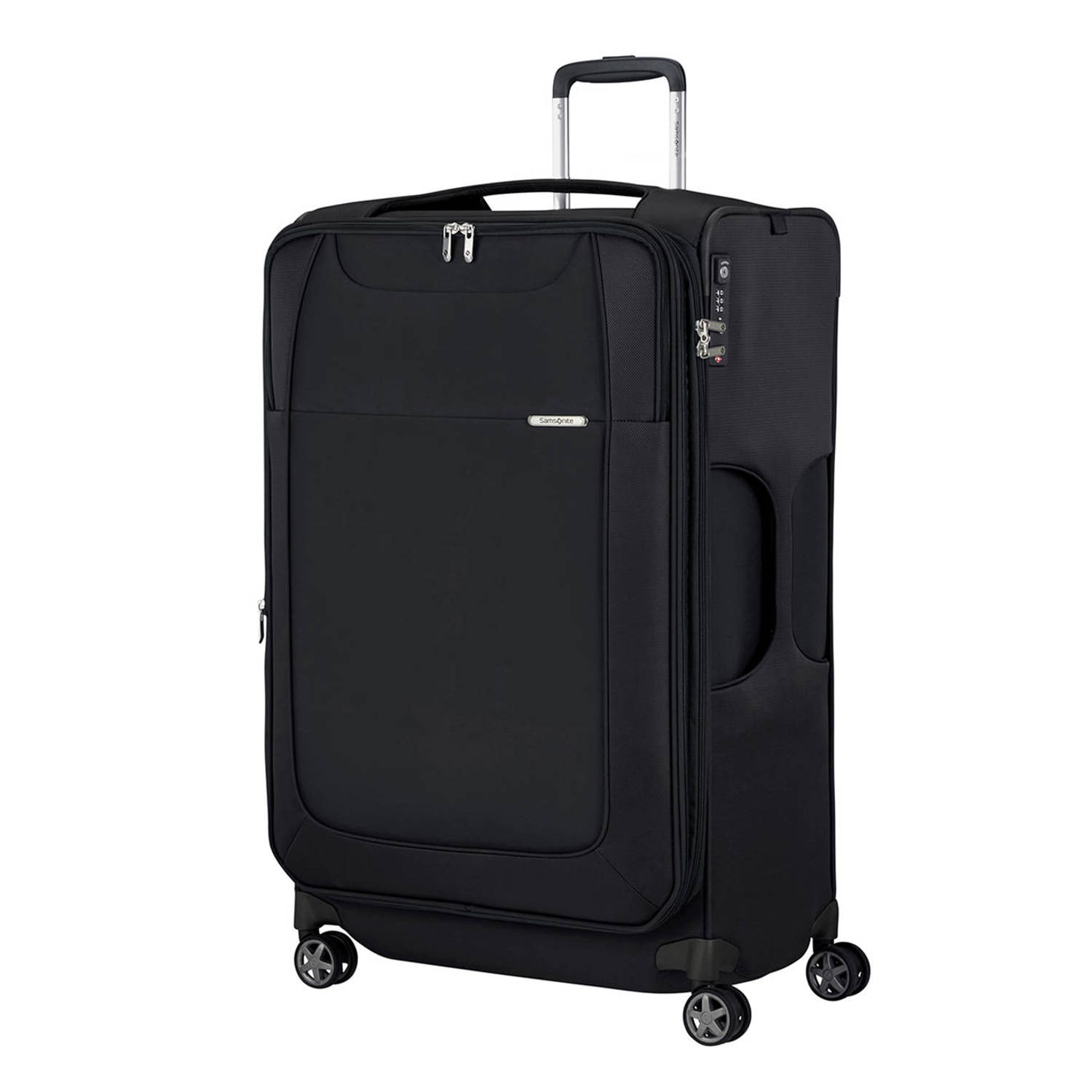 Samsonite trolley D'Lite 78 cm. Expandable zwart