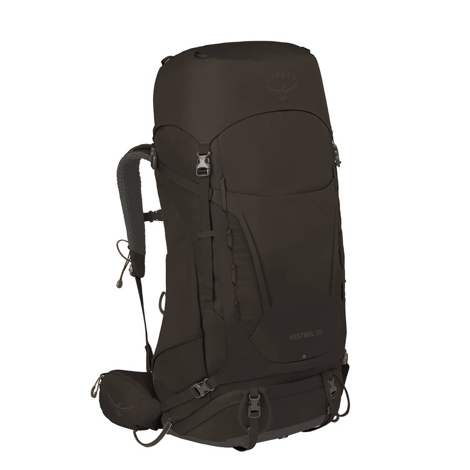 Osprey Kestrel 58 L rugzak zwart