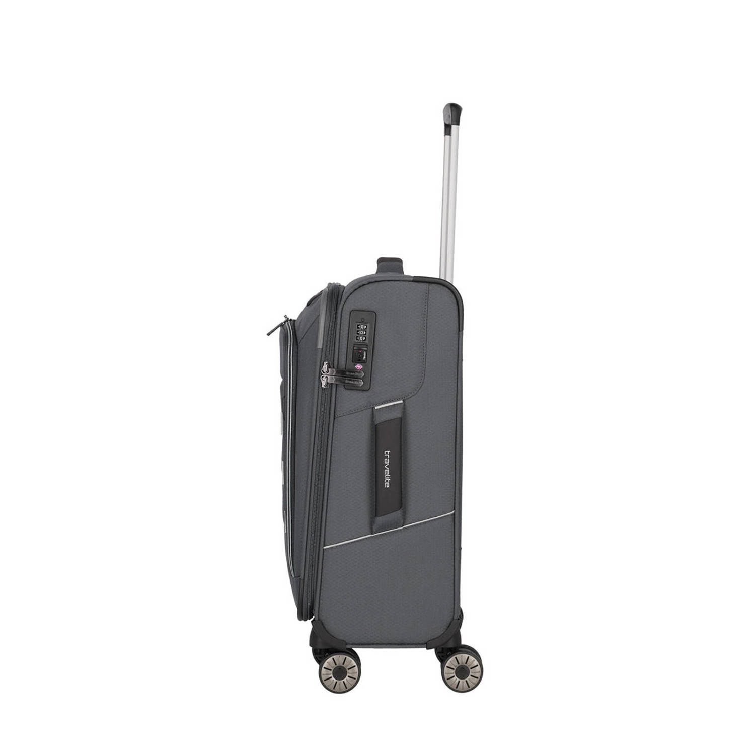 Travelite trolley Skaii 55 cm. antraciet