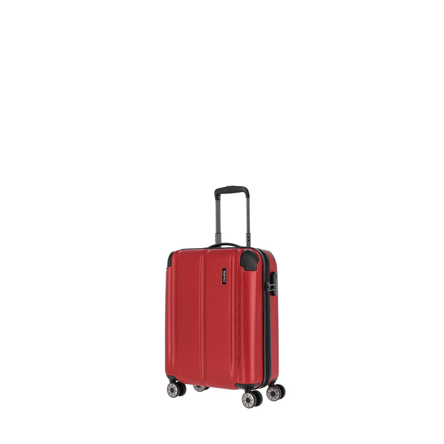 Travelite trolley City 55 cm. rood
