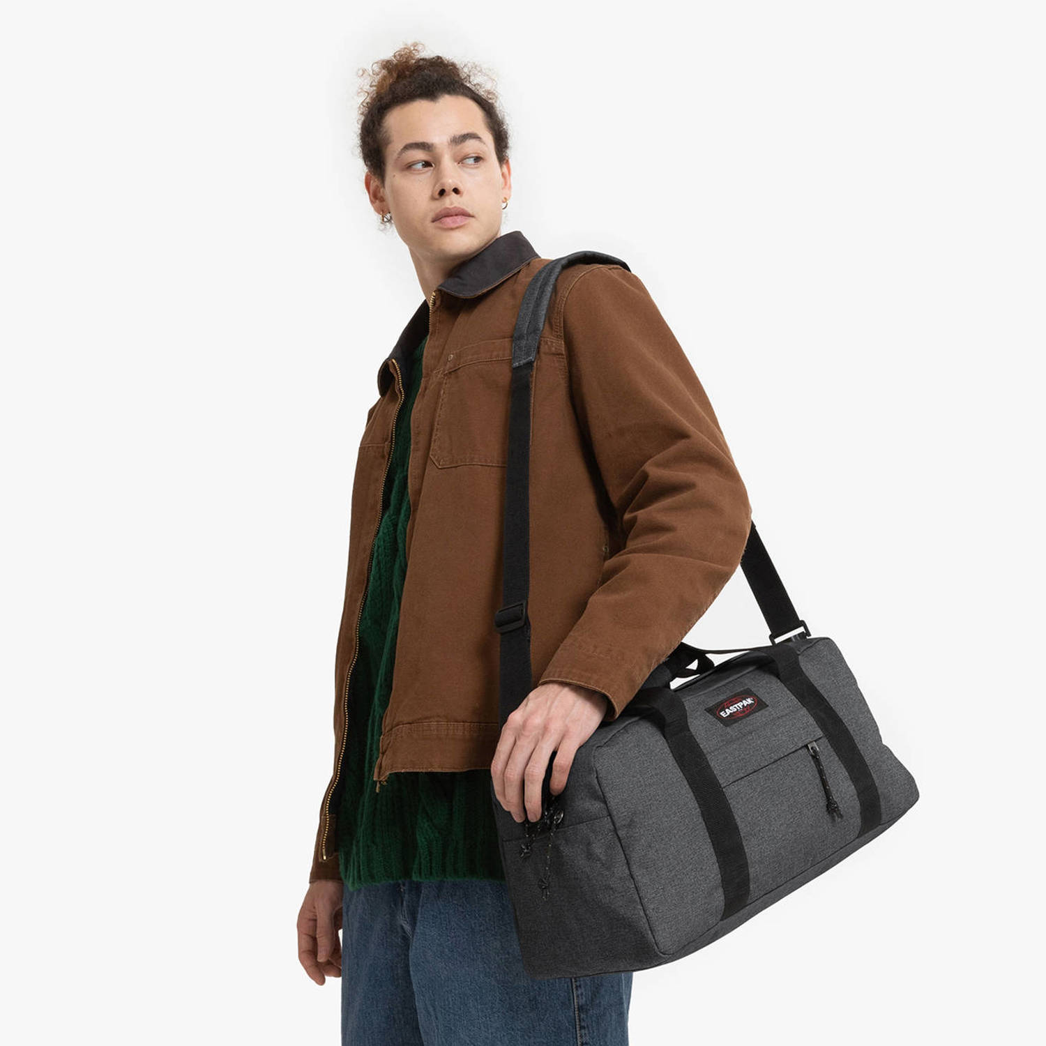 Eastpak reistas Compact+ grijs