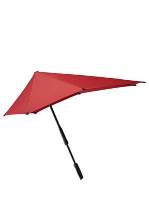 stormparaplu Large Stick passion red