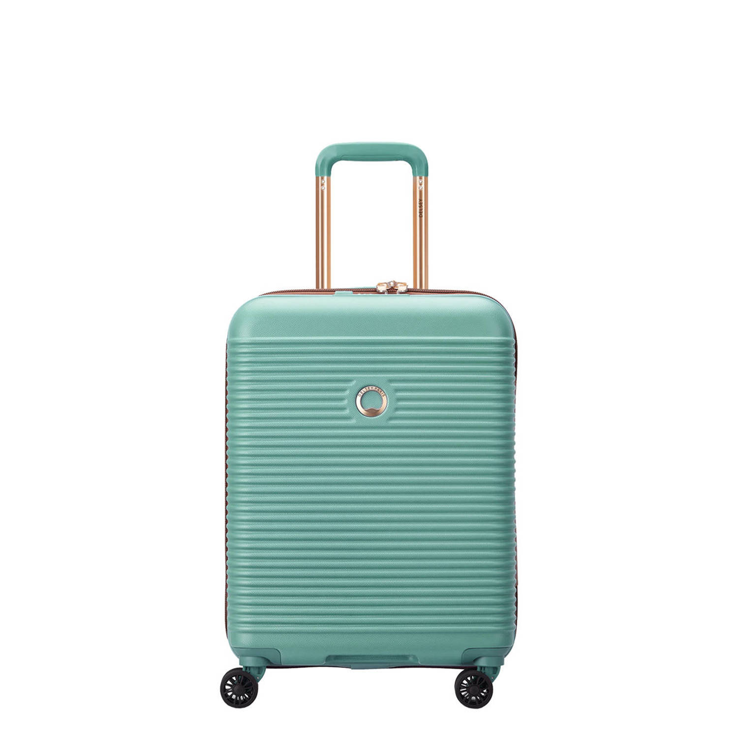 Delsey trolley Freestyle 55 cm. mintgroen