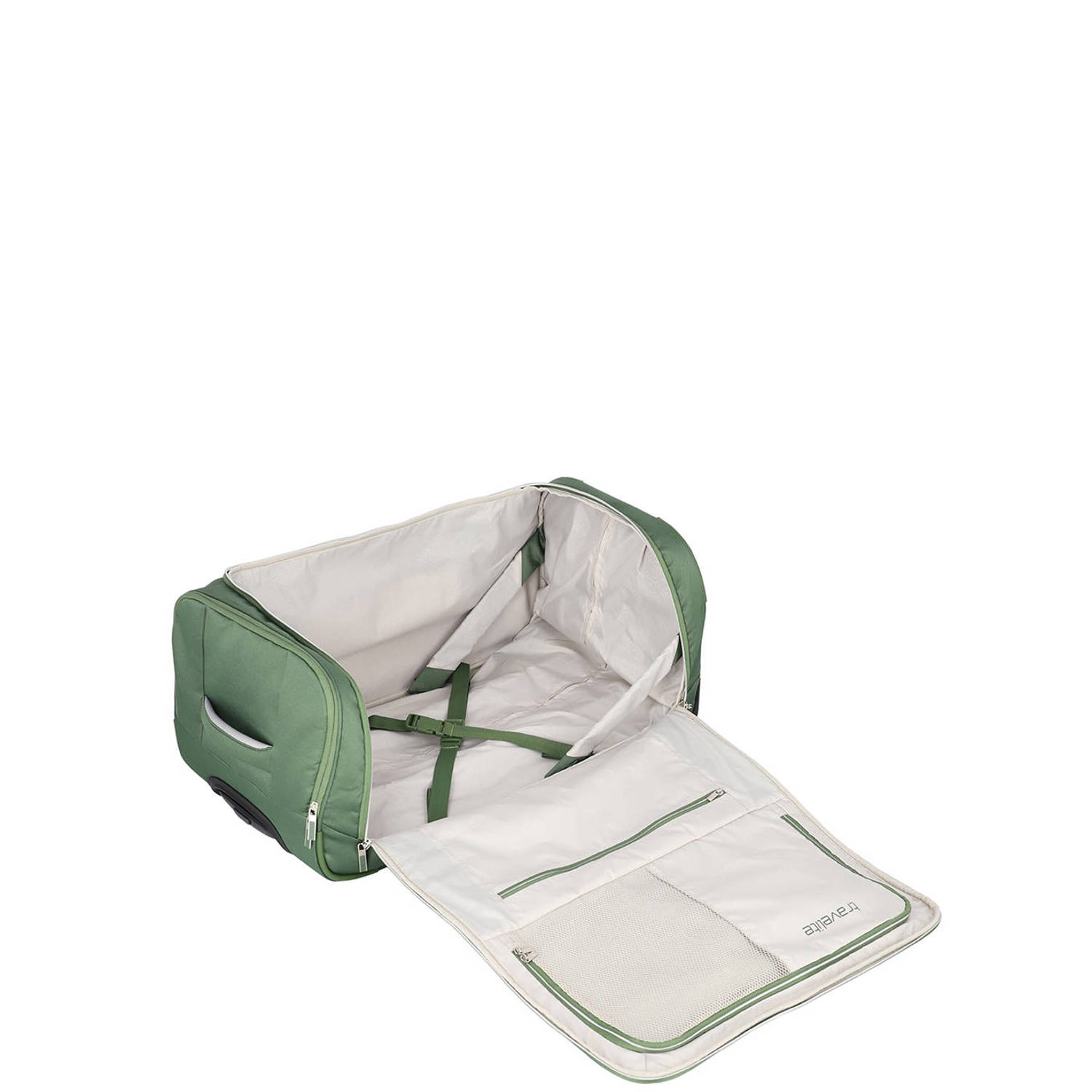 Travelite reistas Miigo Wheeled Duffle groen