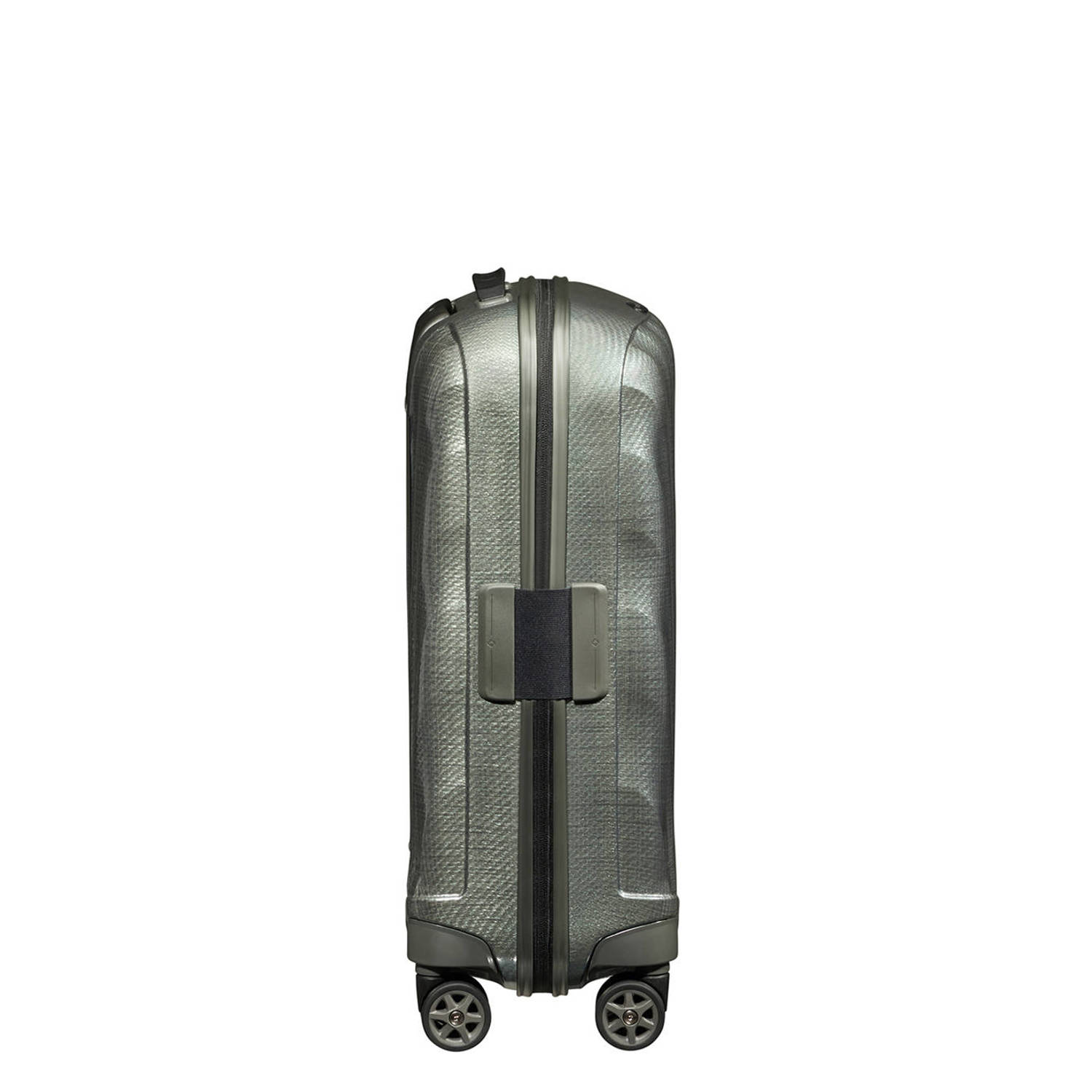 Samsonite trolley C-Lite 55 cm. Expandable grijsgroen