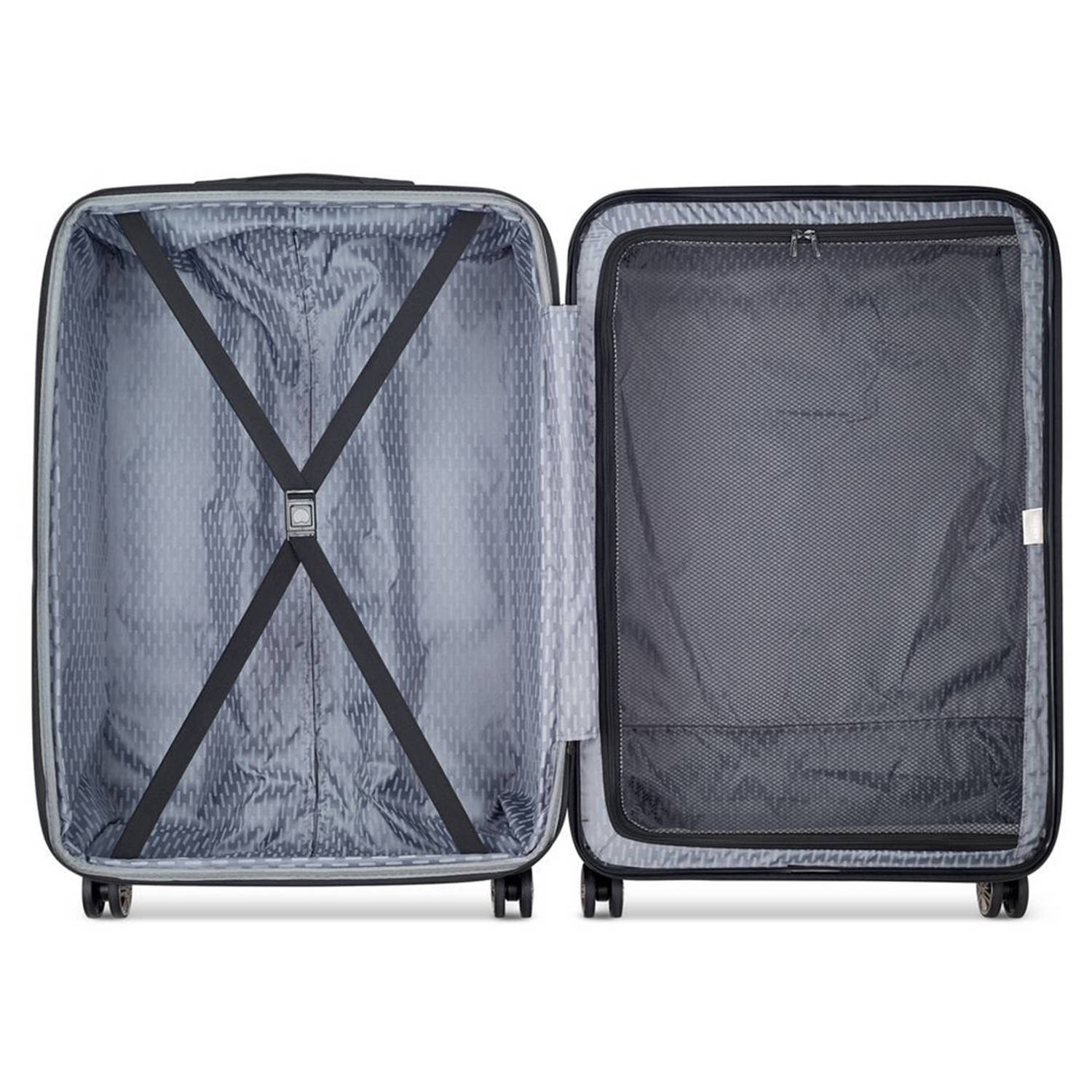 Delsey trolley Air Armour 77 cm. Expandable zwart
