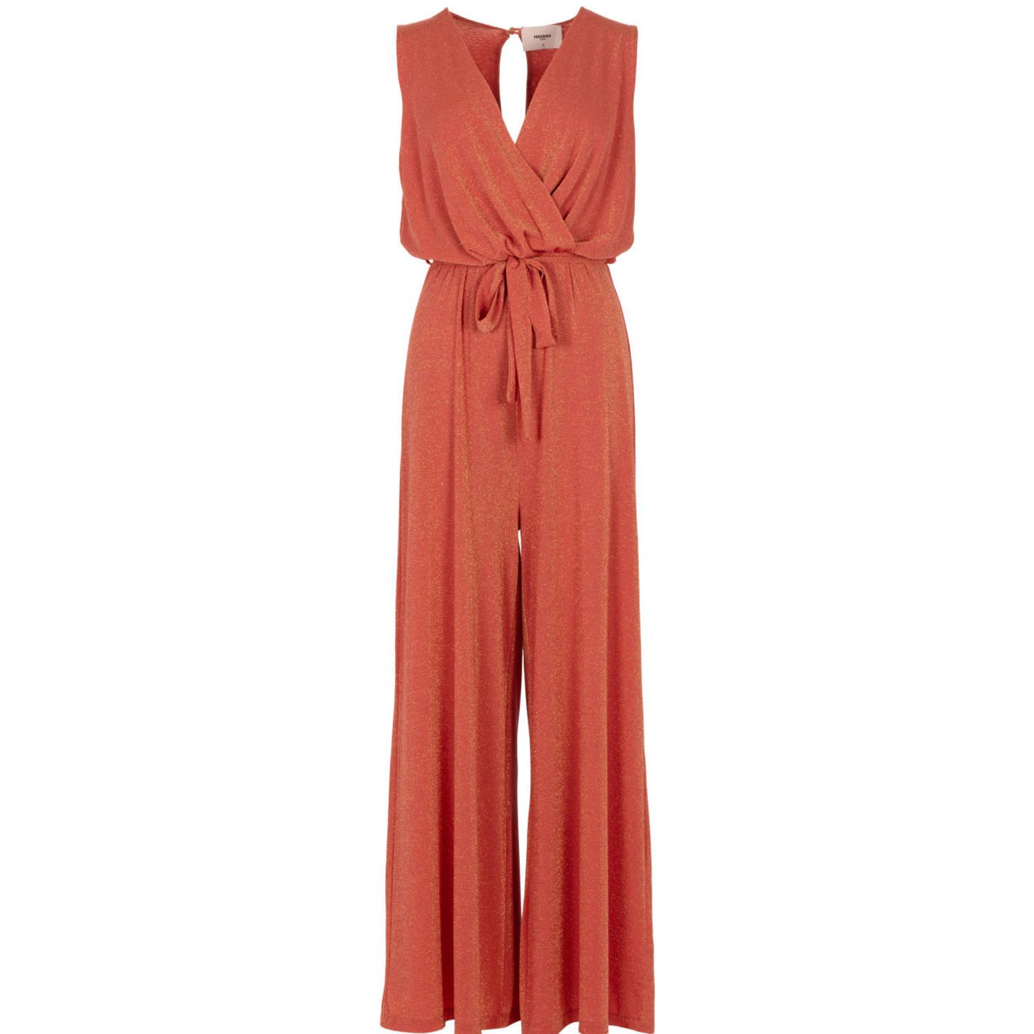 Freebird jumpsuit koraalrood