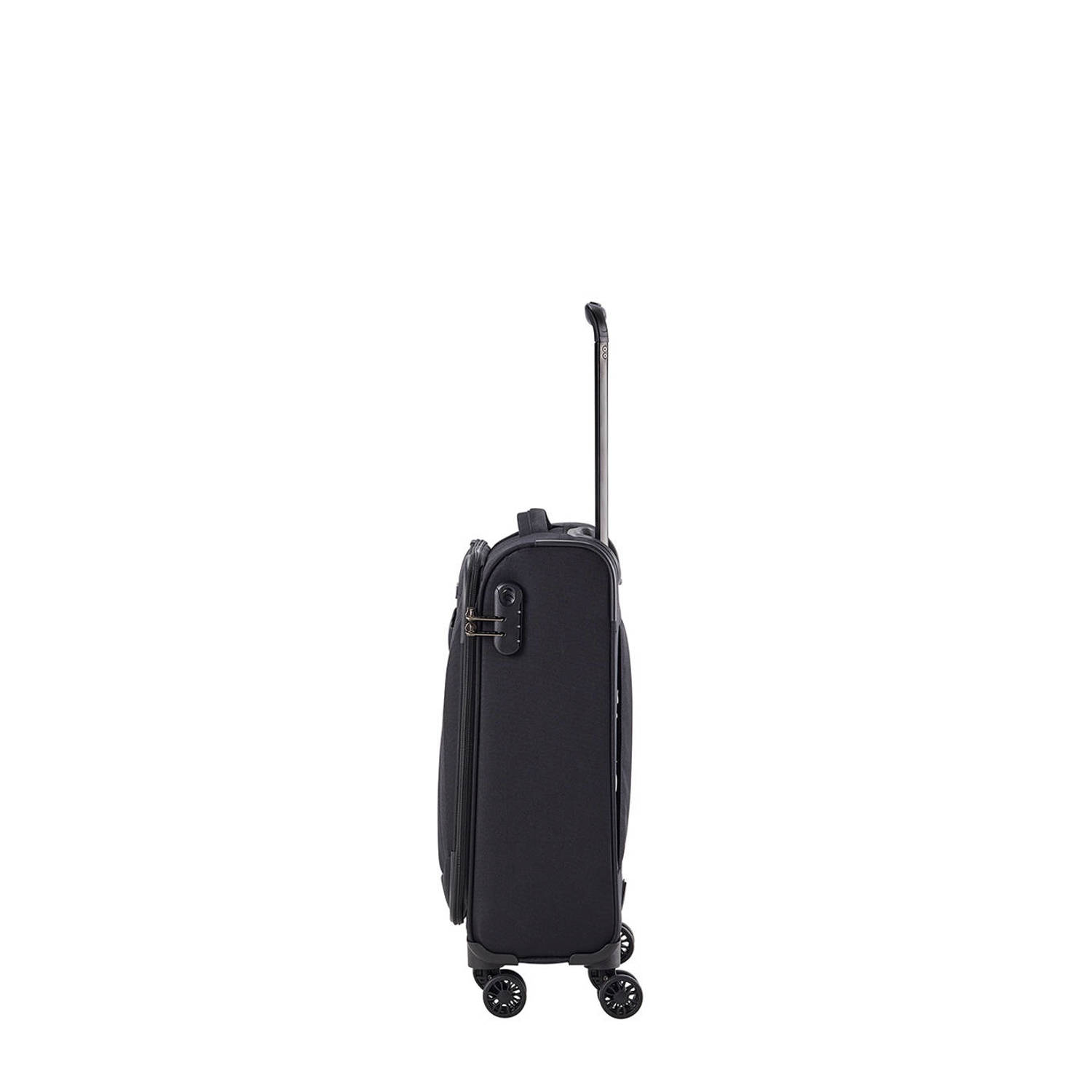 Travelite trolley Chios 55 cm. zwart