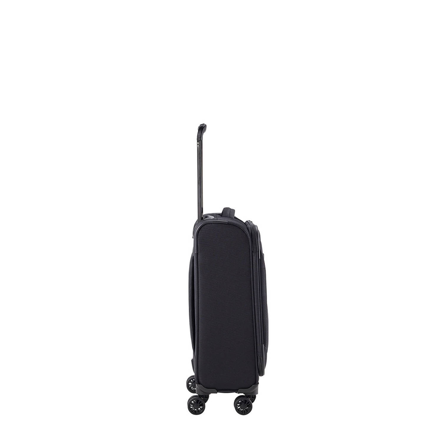 Travelite trolley Chios 55 cm. zwart