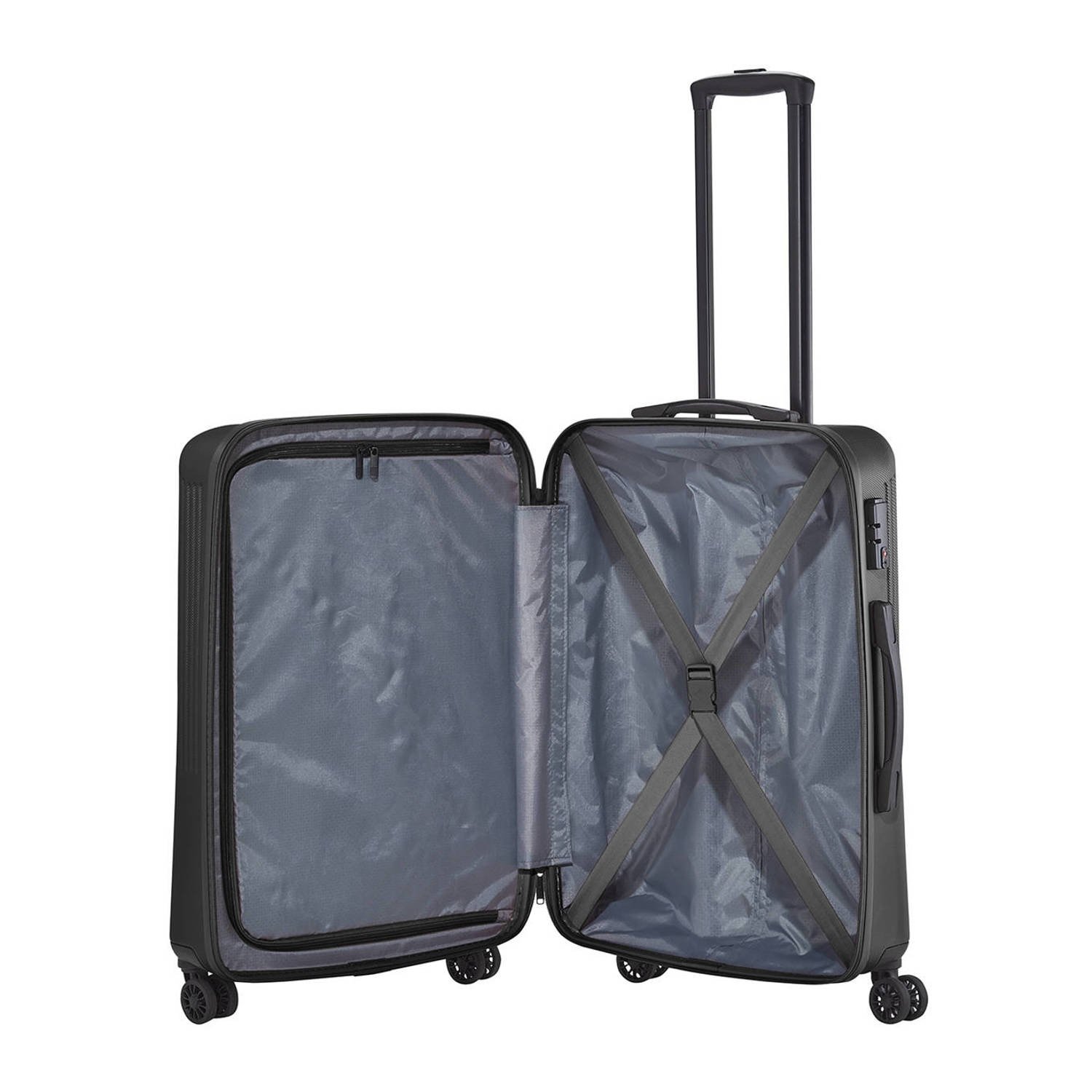 Travelite trolley Bali 67 cm. zwart