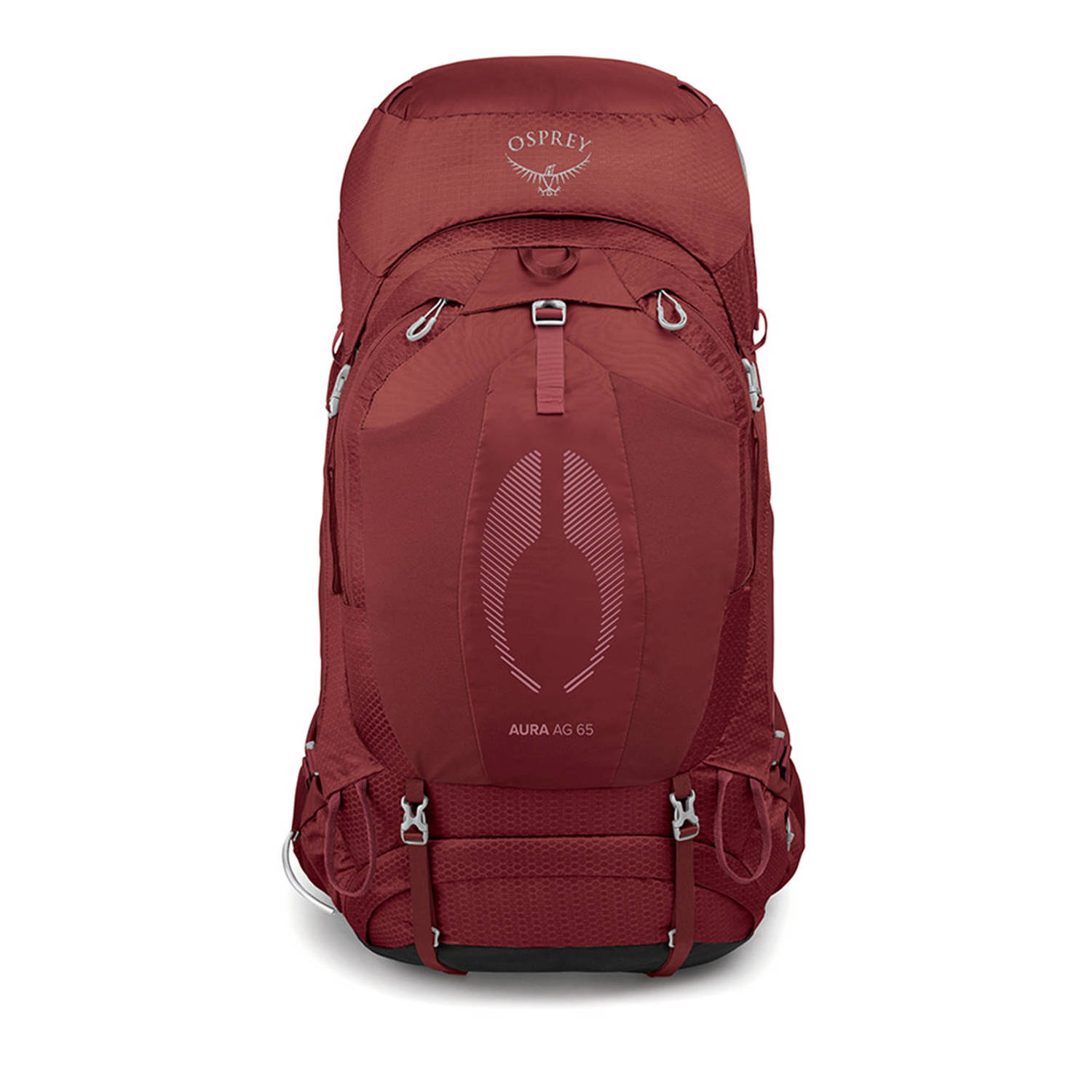 Osprey backpack Aura AG 65L WXS S rood